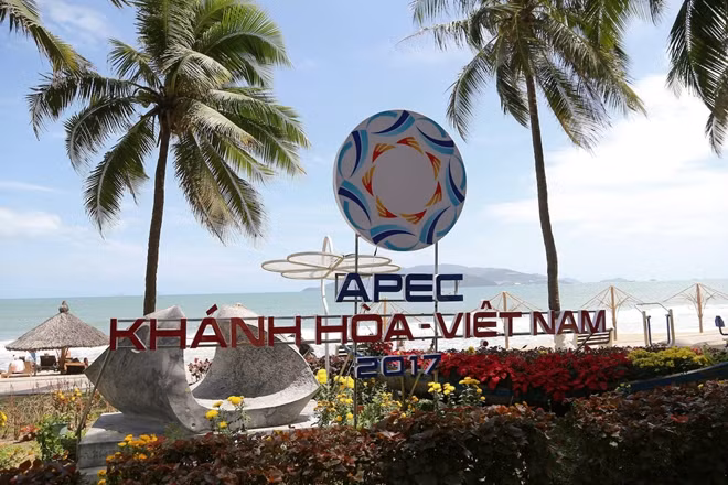 Nha Trang là thành phố đăng cai các hoạt động đầu tiên của năm APEC 2017. ảnh: APEC