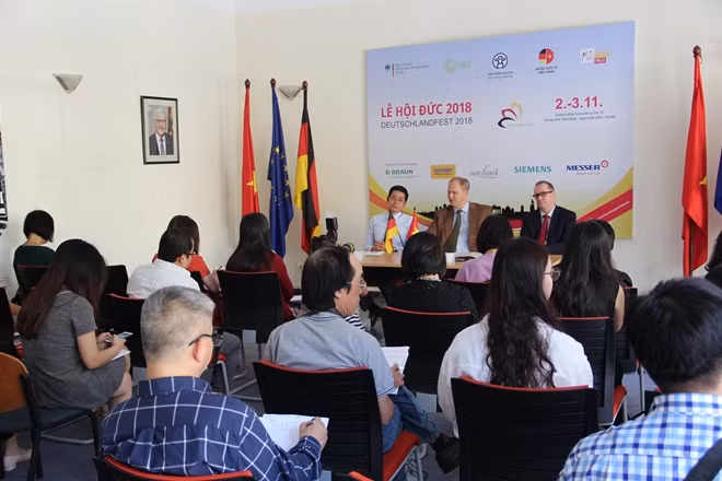 Cuộc họp báo Lễ hội Đức 2018 diễn ra sáng 30-10