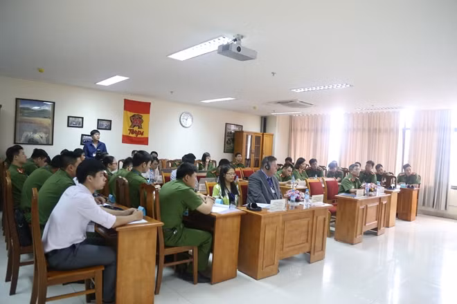 Khóa học tập huấn diễn ra từ 8 đến 12 tháng 5