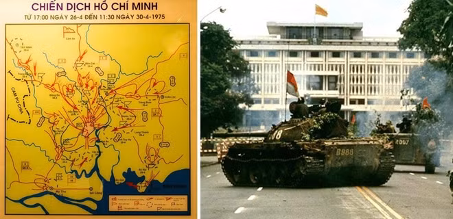Lược đồ Chiến dịch Hồ Chí Minh