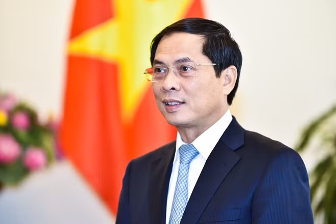 Thứ trưởng Ngoại giao Bùi Thanh Sơn.