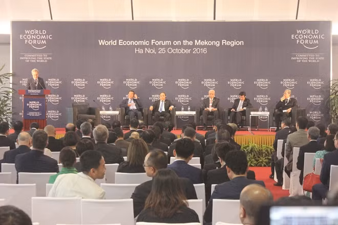 Toàn cảnh Hội nghị WEF-Mekong lần thứ 1.