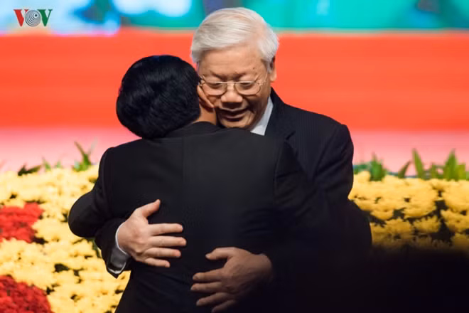 Trong lịch sử, hai nước Việt Nam và Lào đã cùng kề vai, sát cánh, đấu tranh chống thực dân Pháp và đế quốc Mỹ. Sau khi giành được độc lập, hai nước lại cùng nhau bước sang một chặng đường mới tái thiết và xây dựng đất nước. Ảnh: VOV