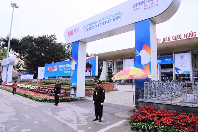 Trung tâm báo chí quốc tế được đặt tại Cung Hữu nghị Việt-Xô