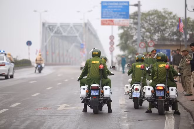 Công an tỉnh Bắc Ninh sẵn sàng hộ tống đoàn qua địa phận tỉnh.