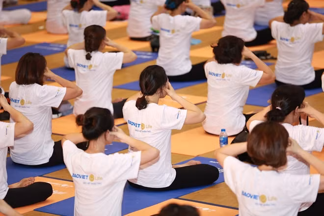 Yoga mang lại sự thư thái, an lạc cho tinh thần.