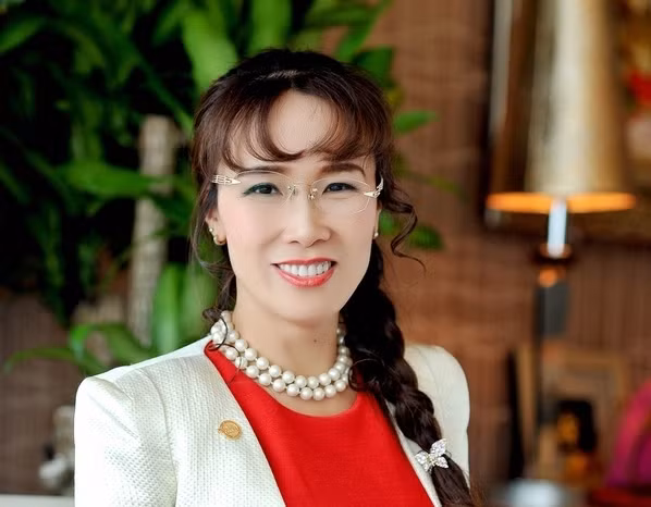 Bà Nguyễn Thị Phương Thảo - Tổng Giám đốc CTCP Hàng không Vietjet (Vietjet Air) là một trong 4 CEO Việt Nam đăng đàn hội nghị