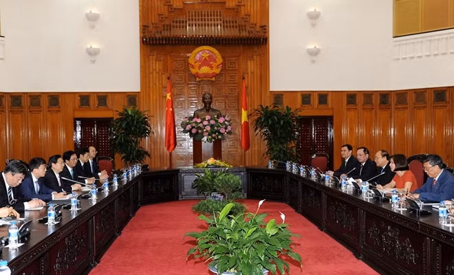 Toàn cảnh buổi tiếp
