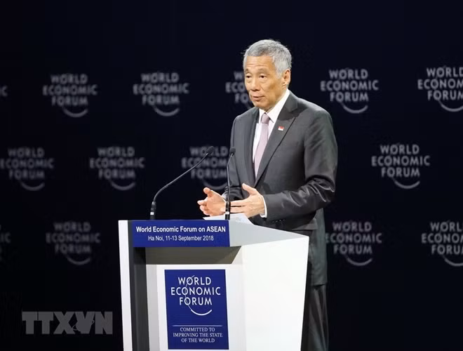 Thủ tướng Singapore Lý Hiển Long nhắc đến cơ hội cho ASEAN trong CMCN 4.0