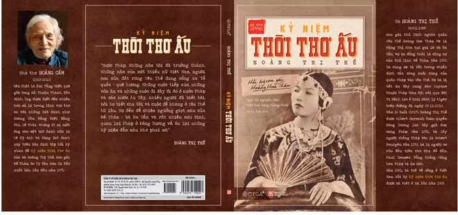 Bìa cuốn hồi ký của bà Hoàng Thị Thế