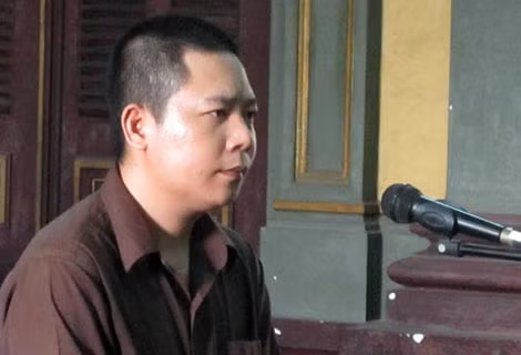 Bị cáo Hội tại phiên xử phúc thẩm.