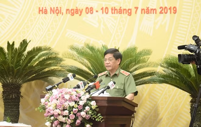 Trung tướng Đoàn Duy Khương, Giám đốc Công an TP Hà Nội.