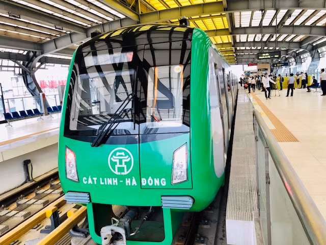 Tàu điện trên cao Cát Linh-Hà Đông sẽ sớm đi vào hoạt động