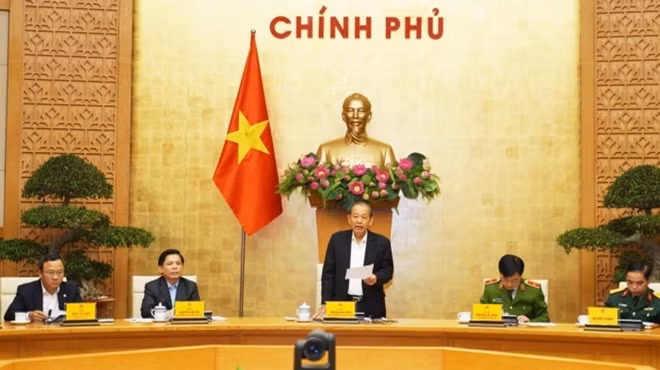 Phó Thủ tướng Trương Hoà Bình phát biểu chỉ đạo hội nghị