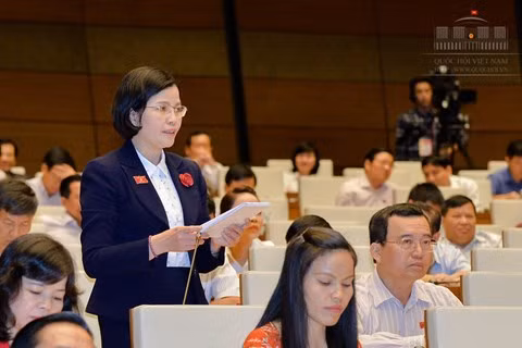 Đại biểu Bùi Thu Hằng Đại biểu Bùi Thu Hằng