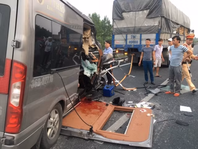 Hiện trường vụ tai nạn