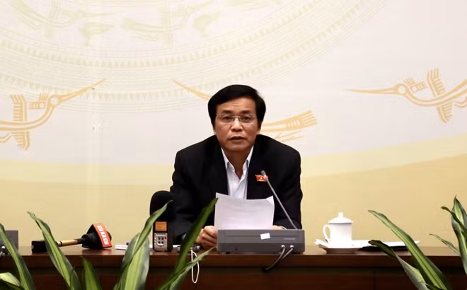 Tổng thư ký, Chủ nhiệm Văn phòng Quốc hội Nguyễn Hạnh Phúc.