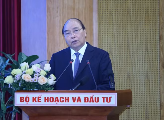 Thủ tướng Chính phủ Nguyễn Xuân Phúc phát biểu chỉ đạo hội nghị