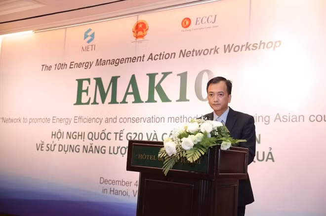 Ông Trịnh Quốc Vũ, Phó Vụ trưởng Vụ Tiết kiệm năng lượng và Phát triển bền vững