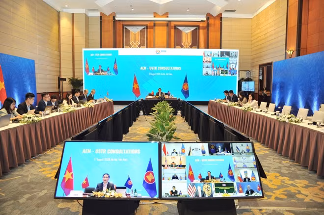 Đối thoại về kinh tế giữa ASEAN và Hoa Kỳ, đầu cầu Hà Nội.