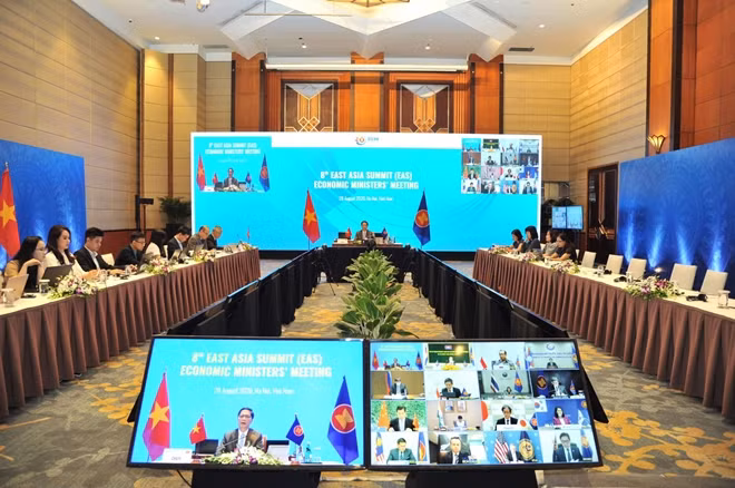 Bộ trưởng hối thúc việc tiếp tục tăng cường hợp tác kinh tế khu vực và chung tay đẩy lùi đại dịch