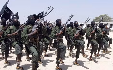 Các tay súng al Shabaab.