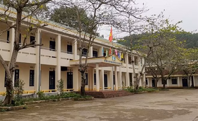 Trường THPT Tiên Yên trong nhiều ngày qua học sinh không đến trường.