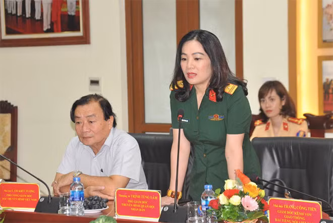 Báo cáo tại Trung tâm Huyết học Truyền máu.