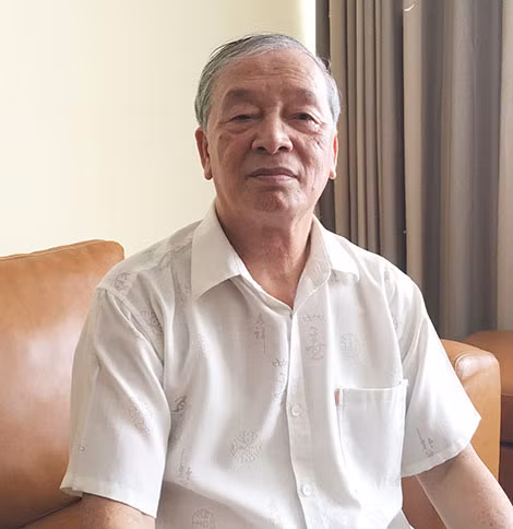 Chuyên gia kinh tế Vũ Vinh Phú - nguyên Chủ tịch Hiệp hội Siêu thị TP Hà Nội.