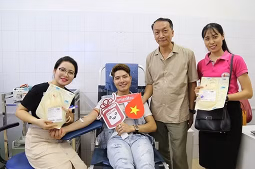 Khai trương điểm hiến máu cố định ở quận Hoàn Kiếm, Hà Nội