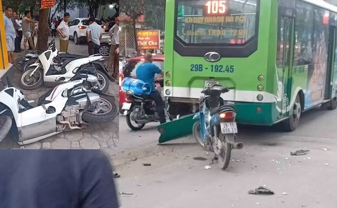 Hiện trường vụ việc.