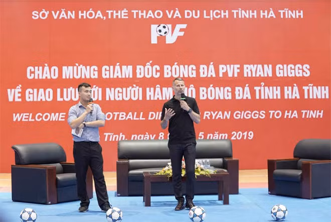 Sự xuất hiện của Ryan Giggs từ PVF với mô hình hợp tác và phát triển bóng đá tại Nghệ An, Hà Tĩnh được kỳ vọng sẽ được nhân rộng tại các địa phương trên cả nước.