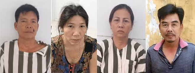 Các đối tượng trong đường dây tổ chức ghi lô đề.
