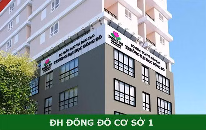 Một trong những cơ sở đào tạo của Trường ĐH Đông Đô.