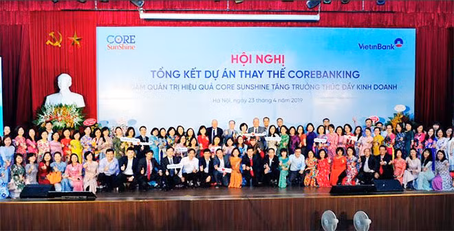 Tập thể Dự án Thay thế CoreBanking VietinBank đoàn kết, sáng tạo, không ngừng đổi mới.
