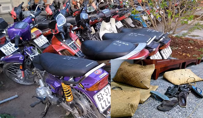 Tang vật được cơ quan chức năng tạm giữ.