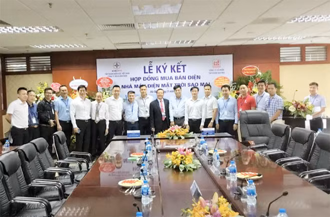 Nhà máy điện mặt trời Sao Mai Solar PV1 hoàn thành 90%