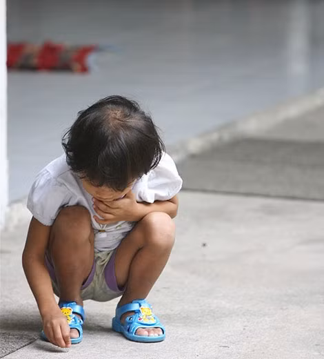 Thế giới của trẻ em rất nhỏ bé.