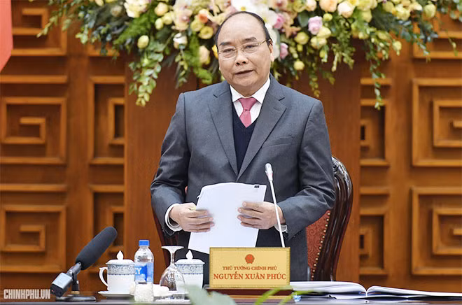 Thủ tướng Nguyễn Xuân Phúc phát biểu tại cuộc gặp mặt - Ảnh: VGP/Quang Hiếu Thủ tướng Nguyễn Xuân Phúc phát biểu tại cuộc gặp mặt - Ảnh: VGP/Quang Hiếu