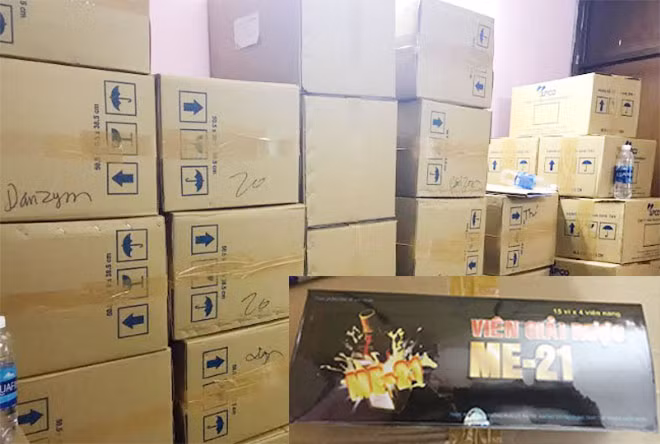 Đường dây sản xuất thực phẩm chức năng và tân dược giả do Nguyễn Đình Lạc Thư và Lê Văn Khôi chủ mưu cầm đầu. Đường dây sản xuất thực phẩm chức năng và tân dược giả do Nguyễn Đình Lạc Thư và Lê Văn Khôi chủ mưu cầm đầu.
