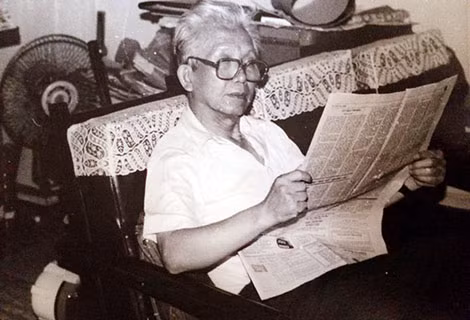 Nhà báo Hoàng Thế Dũng (1924 - 2001) - Tư liệu gia đình bà Đặng Kim Ân.