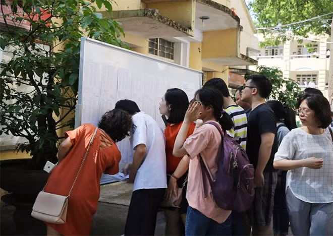 Ngày 14-5, Hà Nội sẽ công bố số số lượng học sinh đăng ký dự tuyển vào lớp 10 THPT công lập.