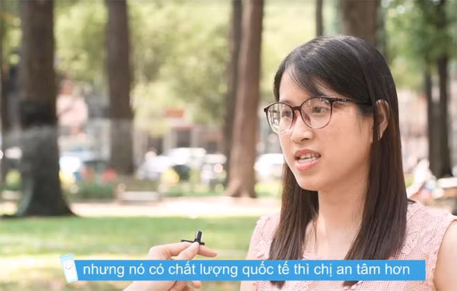 Cũng như bao mẹ khác, mẹ Bích Tuyền (TP HCM), mong rằng có loại sữa tươi chất lượng quốc tế mà dễ mua ở Việt Nam.