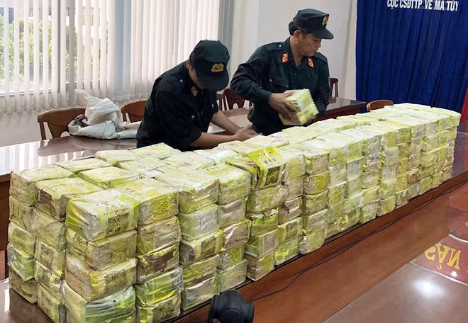 Lực lượng Công an đã xuất sắc bắt giữ nhiều vụ vận chuyển ma túy lớn.