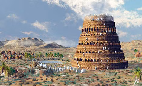 Vì xây tháp Babel, con người bị Chúa trừng phạt bằng cách trở nên bất đồng ngôn ngữ. Nhưng với sự thống trị của tiếng Anh, chúng ta đã tự làm giảm nhẹ hình phạt của mình.