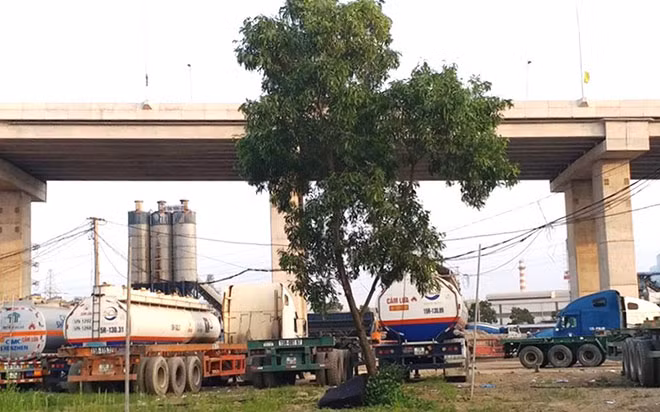 Một số hình ảnh các DN và cá nhân vi phạm tại khu vực gầm cầu Bạch Đằng thuộc địa bàn quận Hải An. Một số hình ảnh các DN và cá nhân vi phạm tại khu vực gầm cầu Bạch Đằng thuộc địa bàn quận Hải An.