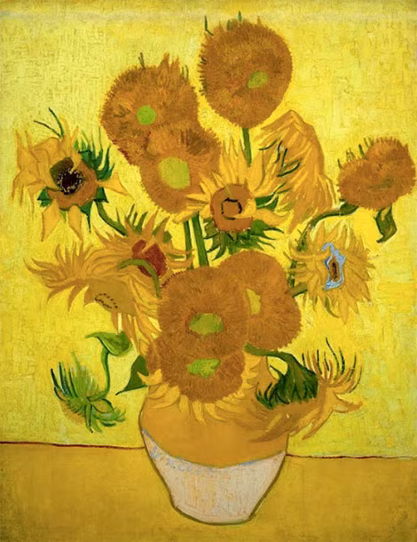 Hoa hướng dương- 1889 Sơn dầu trên toan, 95 x 73 cm Bảo tàng Van Gogh Museum, Amsterdam. Hoa hướng dương- 1889 Sơn dầu trên toan, 95 x 73 cm Bảo tàng Van Gogh Museum, Amsterdam.