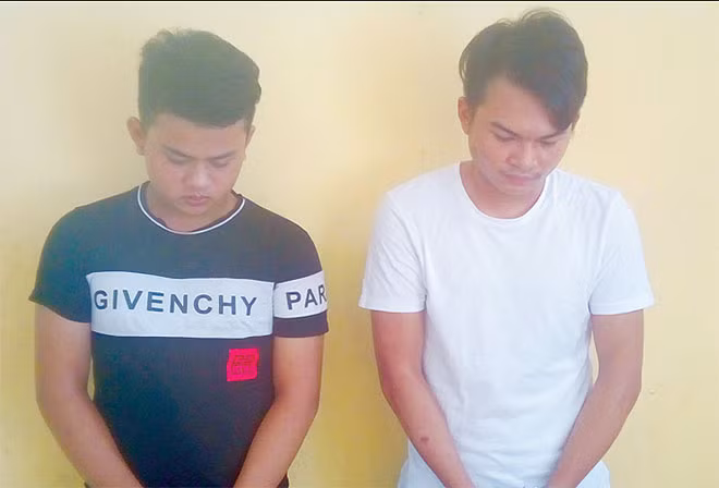 2 đối tượng Ngô Xuân Đạt và Nguyễn Đức Thiên An.