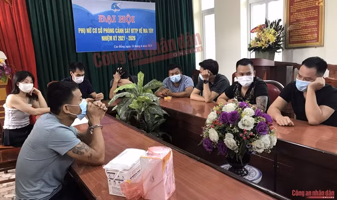 Các đối tượng tại Cơ quan CSĐT.