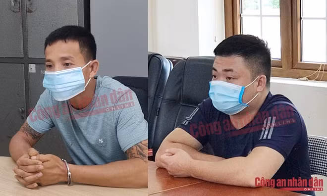 Đối tượng Hứa Lưu Nghĩa và Vi Hoàng Dương